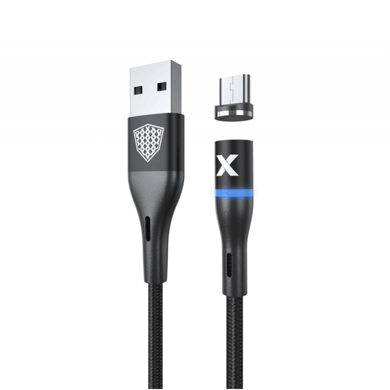 inkax- CK-97  Micro USB 2.1Α Charging Cable 1m- Color: Black