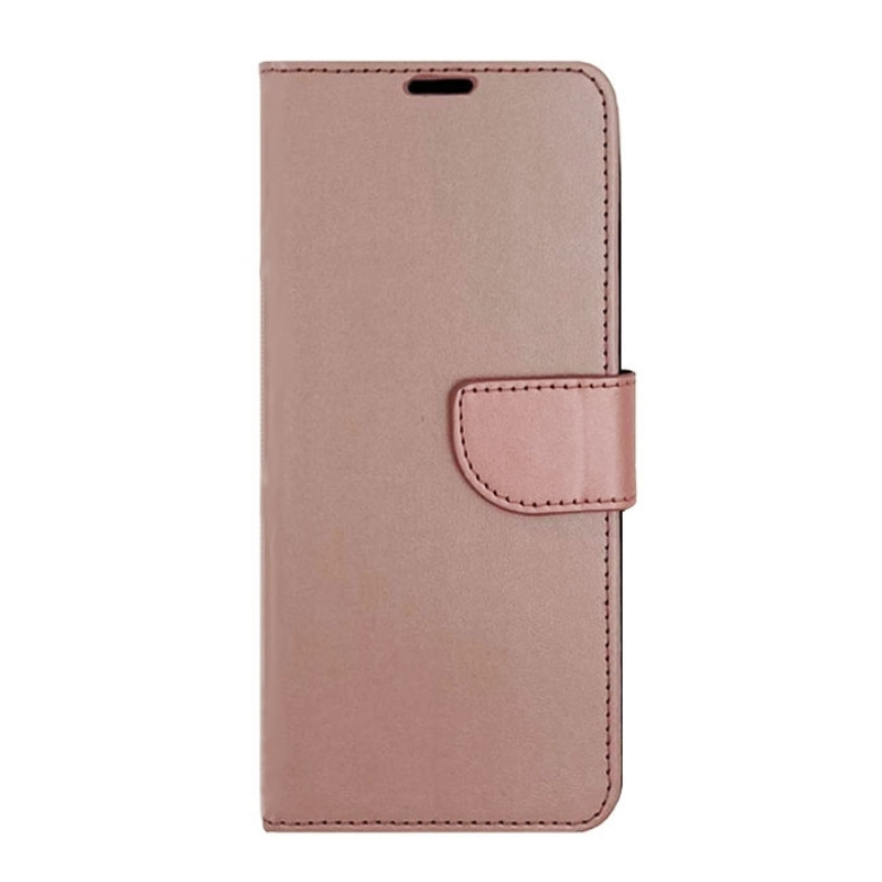 Leather Book Case With Clip For Samsung Galaxy A23 5G Color: Rose Gold