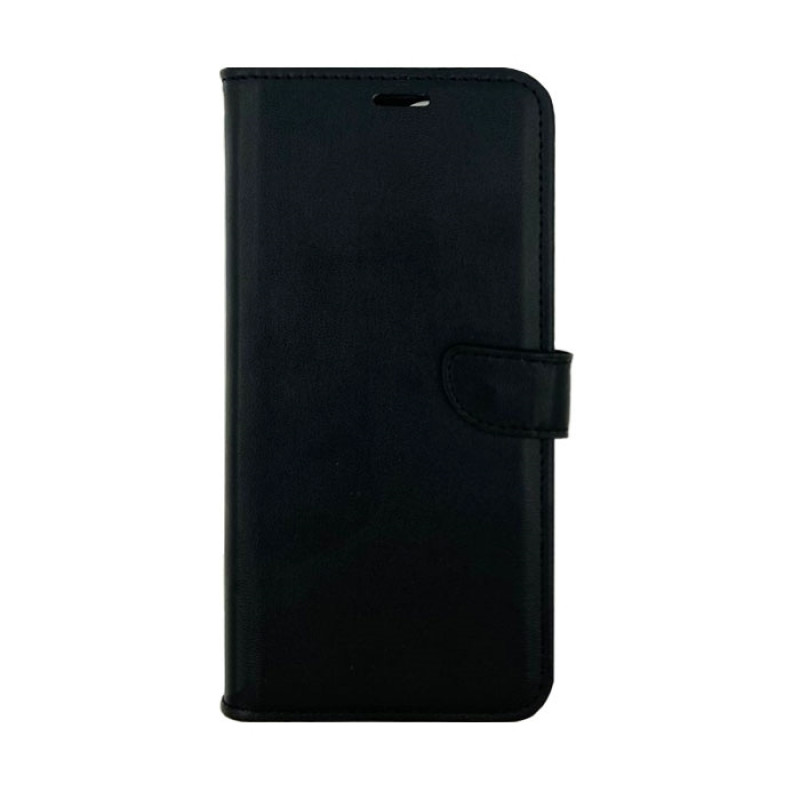 Leather Book Case with Clip For Xiaomi Poco F4 - Color : Black