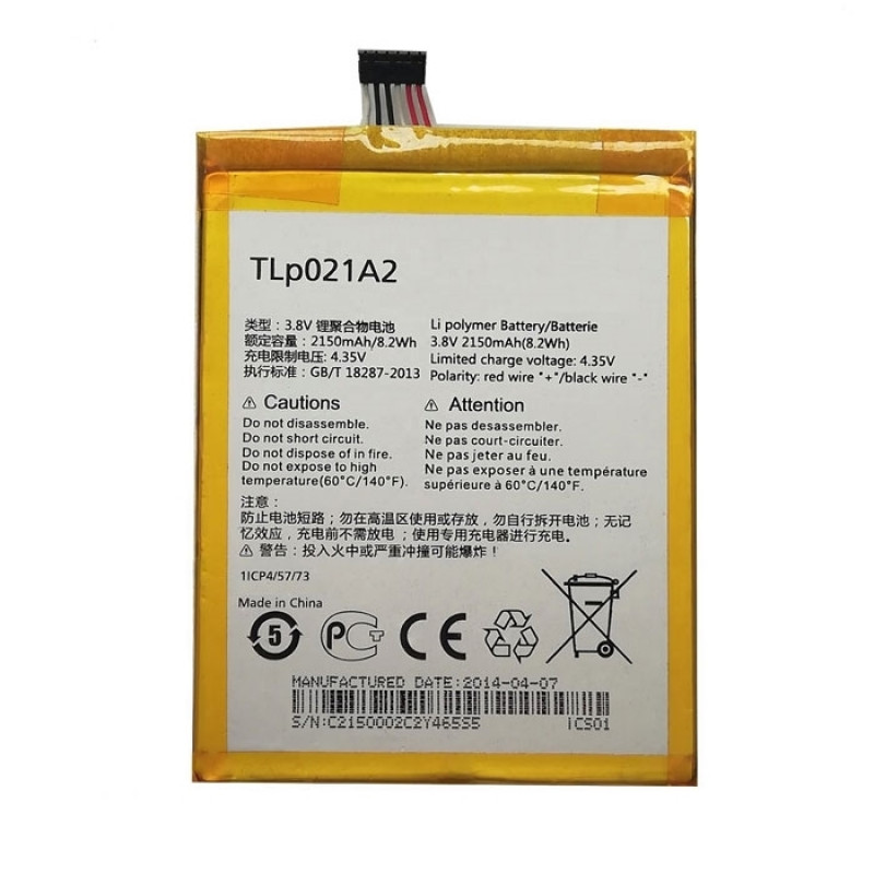 Battery TLP032B2 for Alcatel One Touch Tab 7 - 2150mAh Bulk