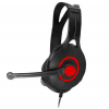 Jeqang JH-820 Gaming Headphone with 2x3.5mm connection - Color: Red