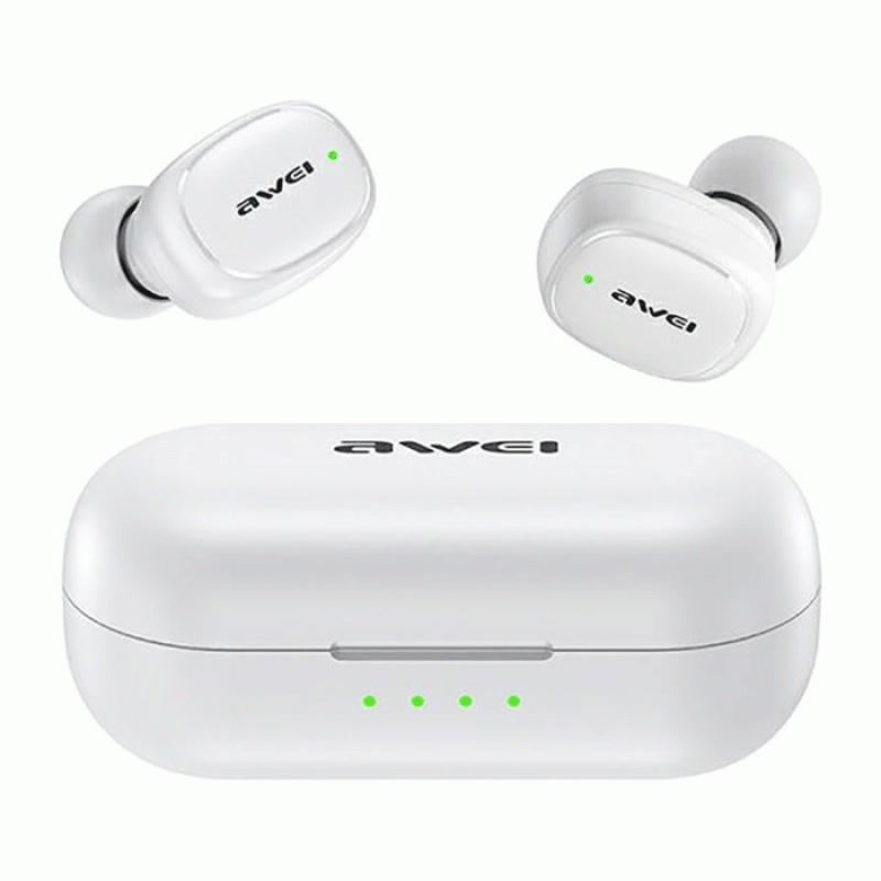 AWEI T13 Bluetooth Earpods -Color: White