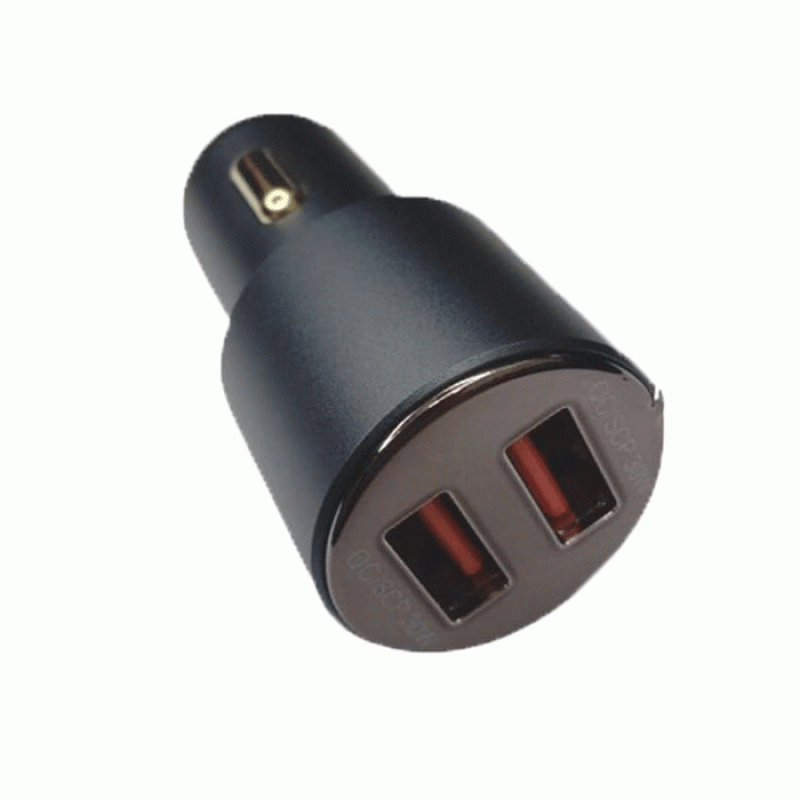 Moxom MX-VC22 Car Charger 60W With 2 θύρες USB-A - Color: Black