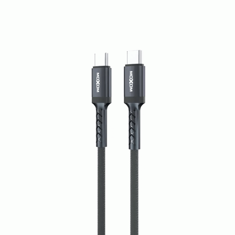 Moxom MX-CB139 PD 100W Type C to Type C USB Data Cable - Color: Black