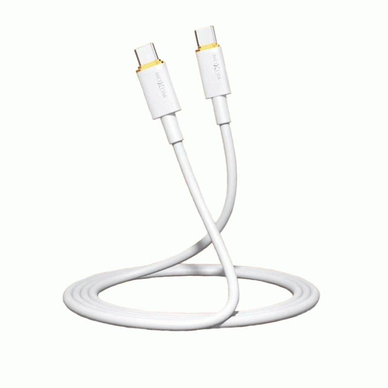 Moxom MX-CB139 PD 100W USB data cable from Type C to Type C - Color: White