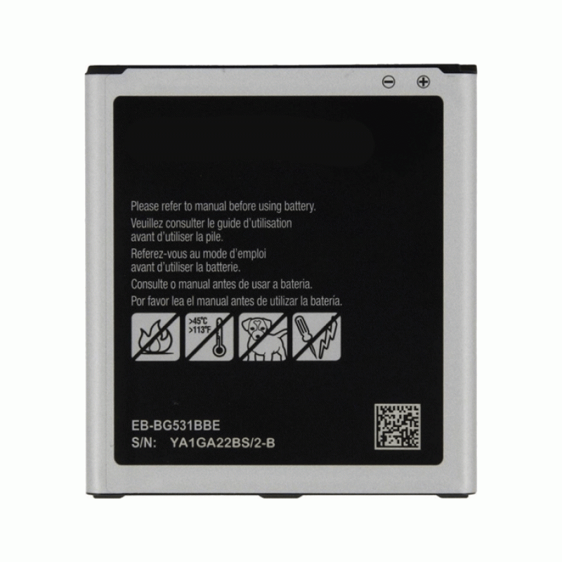 Battery Samsung EB-BG531BBE For Galaxy J5 2015 J500, J3 2016 J320 2600mAh