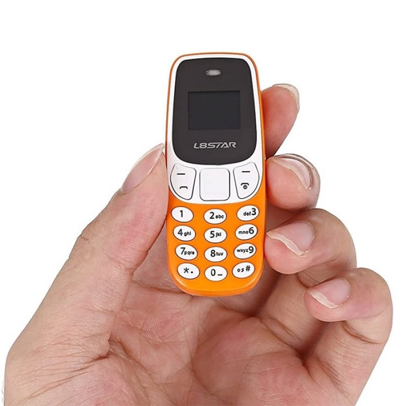 L8STAR BM10 Mini Quad Band Unlocked Phone With Greek Menu - Color: Orange