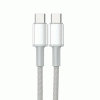 Moxom MX-CB135 PD 60W USB-C to USB-C charging cable 2m - Color: White