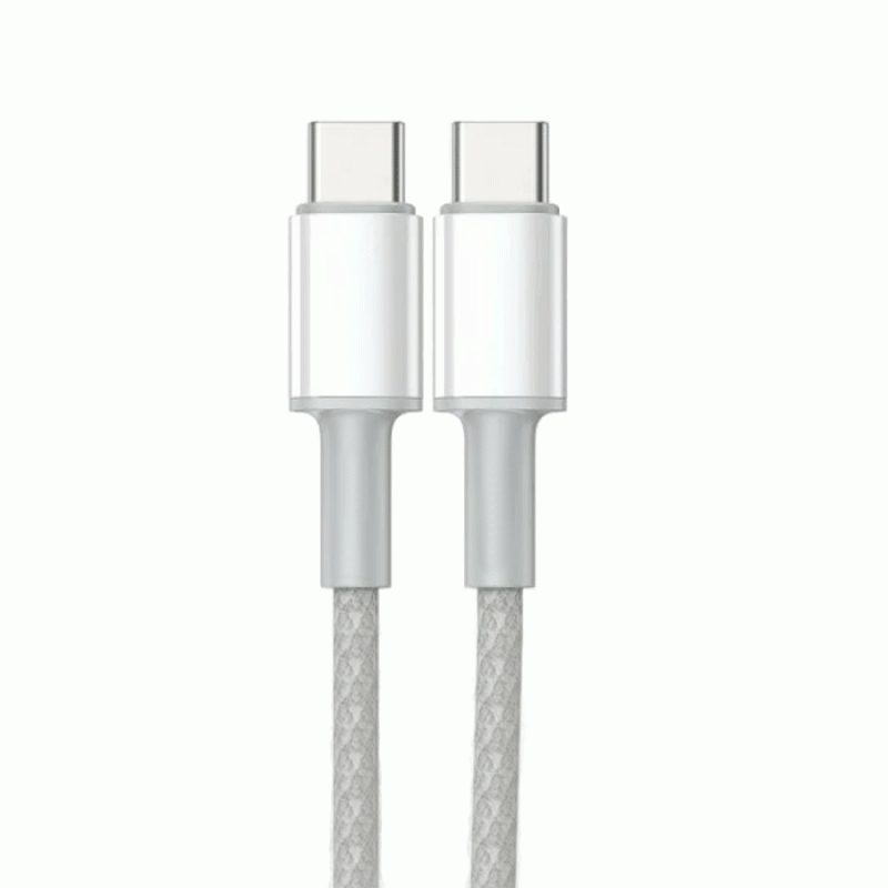 Moxom MX-CB135 PD 60W USB-C to USB-C charging cable 2m - Color: White