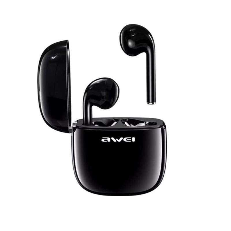 AWEI T28 Pro Bluetooth Earpods -Color: Black