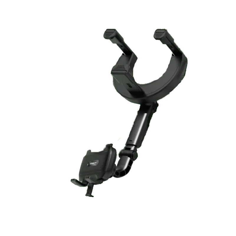 Moxom MX-VS72 Car Mirror Phone Mount - Color: Black