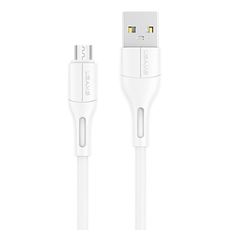 USAMS US-SJ232 U7 Charging Cable Micro USB 1M - Color:White