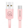 USAMS US-SJ232 U7 Charging Cable Micro USB 1M - colour pink