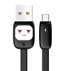 USAMS US-SJ232 U7 Charging Cable Micro USB 1M - Color:Black