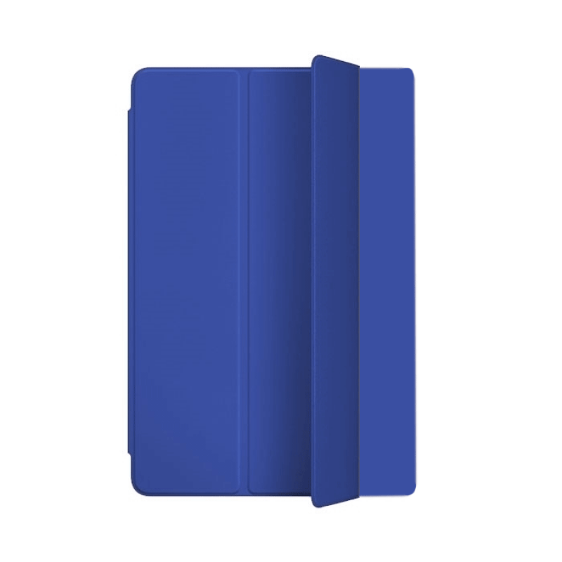 Slim Smart Tri-Fold Cover New Design HQ For Samsung T970/ X800/ T730/ Galaxy Tab S7 Plus / S8 Plus - Color: Dark Blue