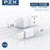 PZX v168 Fast Charging Cable 5A USB To Lightning 1.2m Data Cable - Color: White