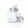 PZX Model L18 True Wireless Stereo Bluetooth 5.0 Earphone 300 mAh Earbuds Music Listening  - Color: White