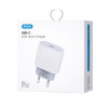 PZX P43 Super Fast Charging Charger SmartPhone With 1 Type-C Port 20W - Color: White