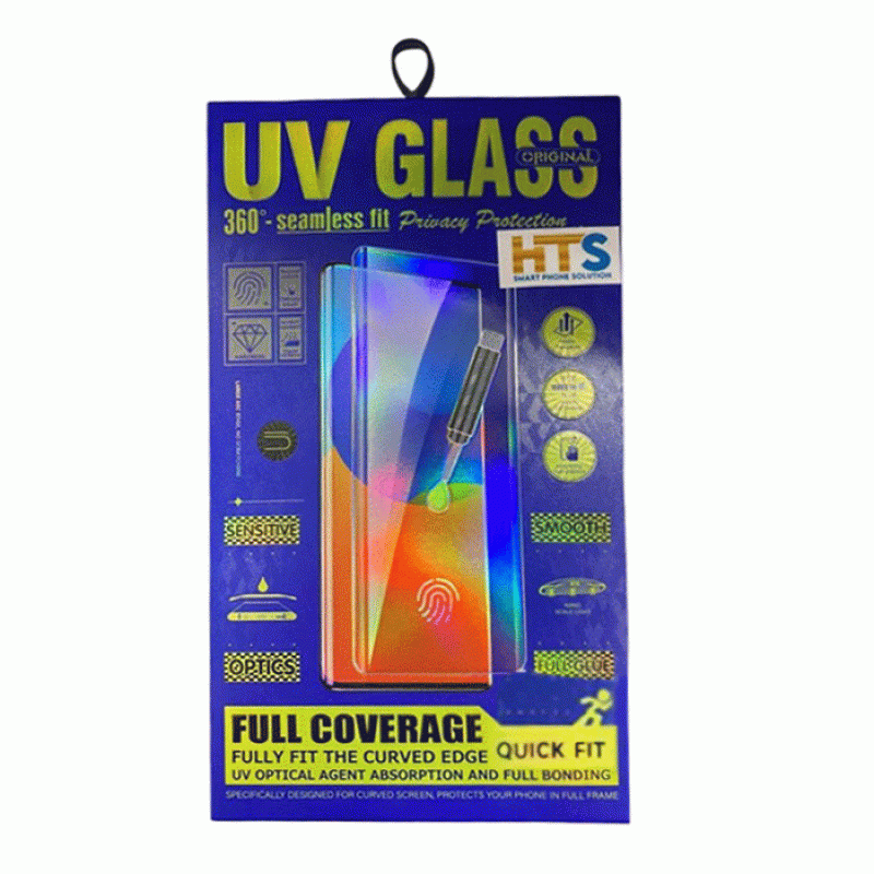 HTS Προστασία Οθόνης Uv Nano Optics Curved Glue Tempered Glass για Realme 11 Pro