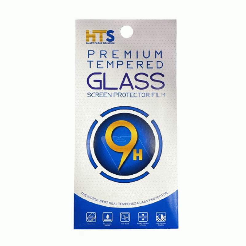 HTS Προστασία Οθόνης Tempered Glass 0.4mm 2.5D HQ για Samsung Galaxy A55 - Χρώμα: Μαύρο