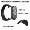 Silicone Strap For Xiaomi Mi Band 8 - Black