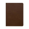 COBLUE CPB07 PLAIN LEATHER BRACKET CASE FOR APPLE IPAD AIR 11 2024 - BROWN