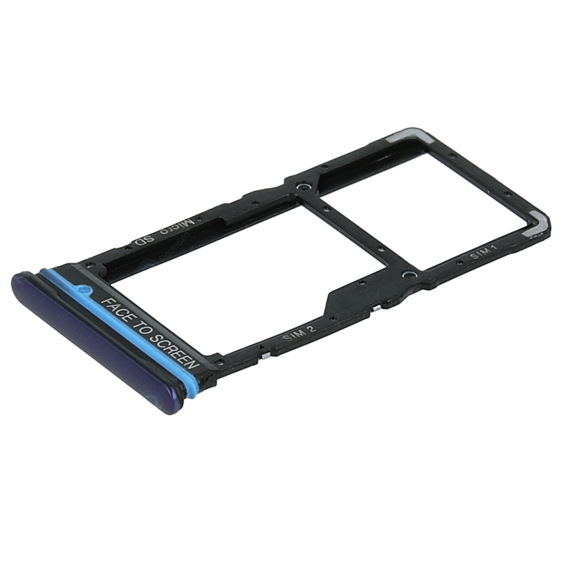 SIM Tray For Xiaomi MI 10 Lite - Color : Blue